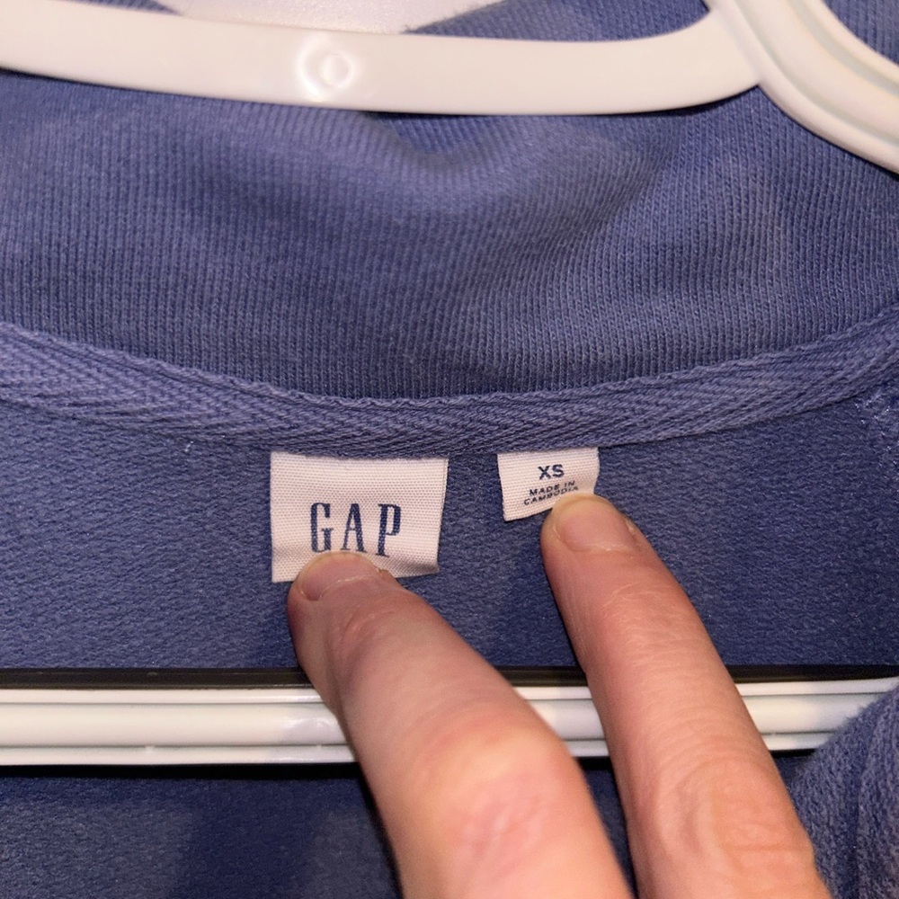GAP Indigo Knit Top XS